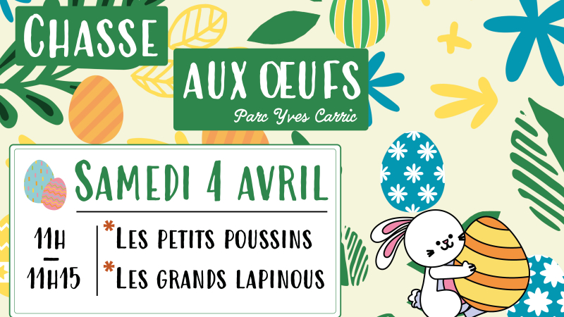 Chasse aux œufs 2026
