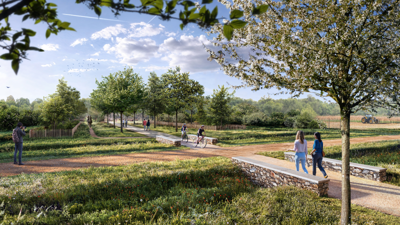 Le Bois de Boissy se prépare à une nouvelle promenade plantée
