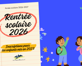 rentrée scolaire 2026 - 2027