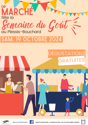 Le marché fête la semaine du goût au Plessis-Bouchard