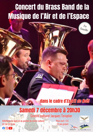 Concert du Brass Band de la Musique de l’Air et de l’Espace