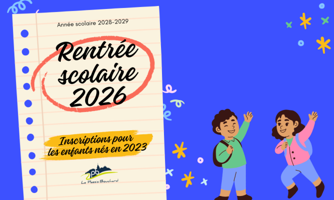 Rentrée scolaire 2026