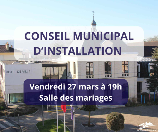 Conseil municipal d'installation