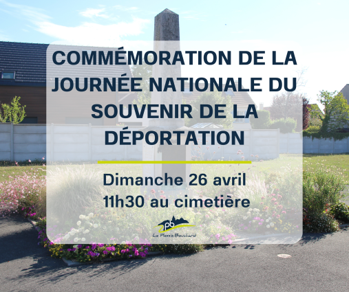 Commémoration 26 avril